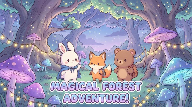 国产动漫-魔法森林奇遇记-治愈动漫分享